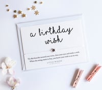 ‘Little Wishes’ Birthday Bracelet