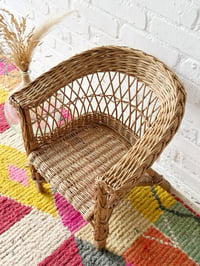 Image 5 of Fauteuil osier enfant