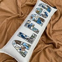 Image 3 of Dreamy dragons personalised name cushion