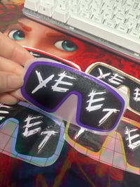 Yeet Glasses Decal
