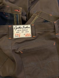 Image 3 of no.230-4  34x31 10oz ripstop cotton 