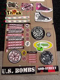 Image 4 of DP STICKER COLLECTION INDYS HUNNS PPS BOMBS THINK SIGNED