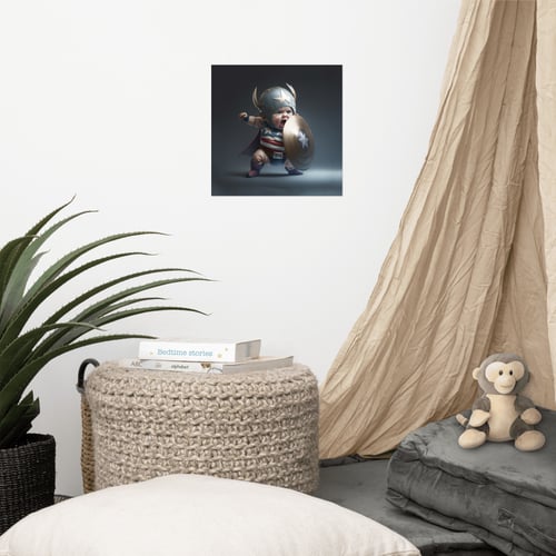 Image of Marvel Babies - Captain America | Photo paper poster