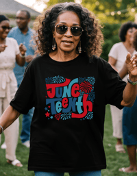 Image 2 of Juneteenth Celebration Tee