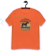 Image 10 of Unisex classic tee, Easily Distracted By Horses Tee