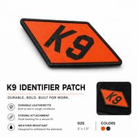 Image 1 of Diamond K9 Identifier Patch