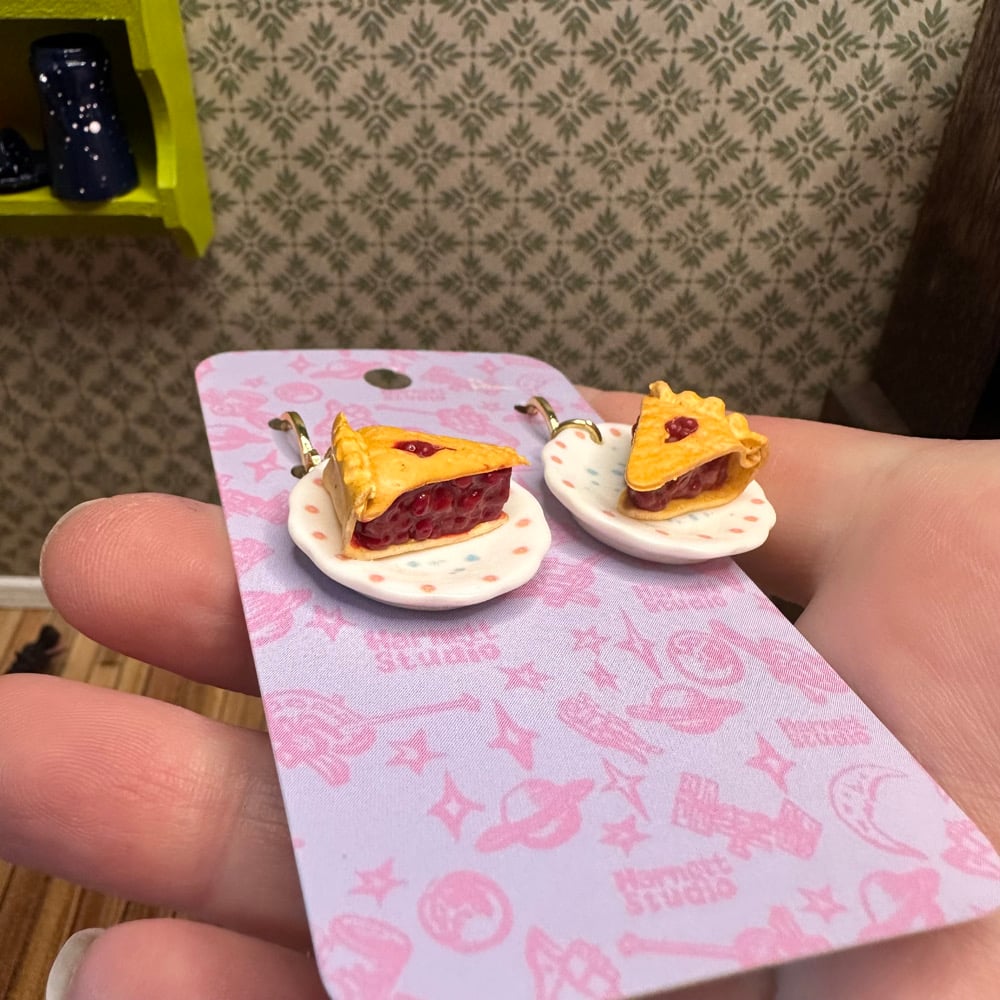 Image of Cherry Pie Earrings