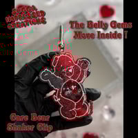 Image 1 of Vampire Kiss Care Bear Clip