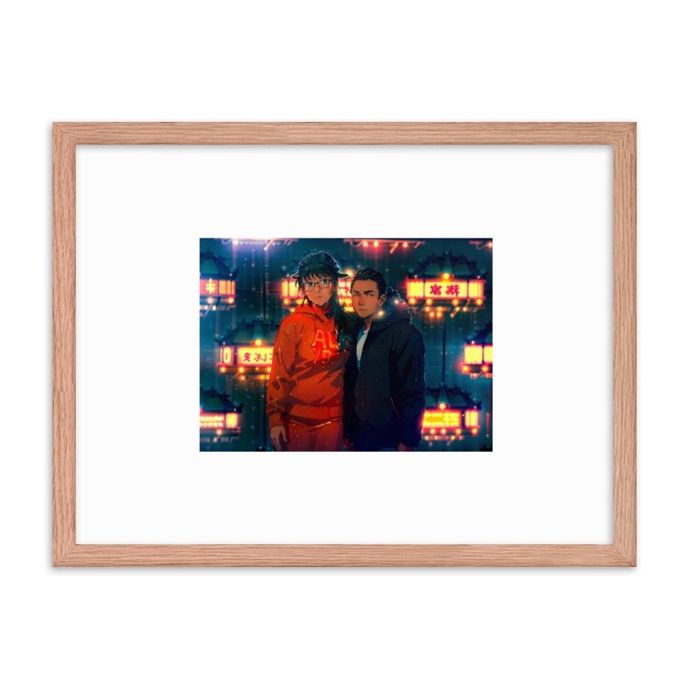 ZEN EXP - “Fan Luv” Framed photo paper poster