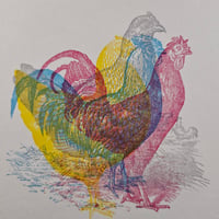 Image 3 of Cluck Cluck, 2nd edition / greeting card