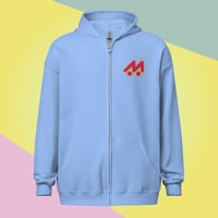 Image 10 of "Sunset" heavy blend zip hoodie