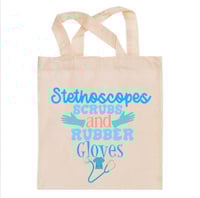 Image 2 of Medical-themed Tote Bags