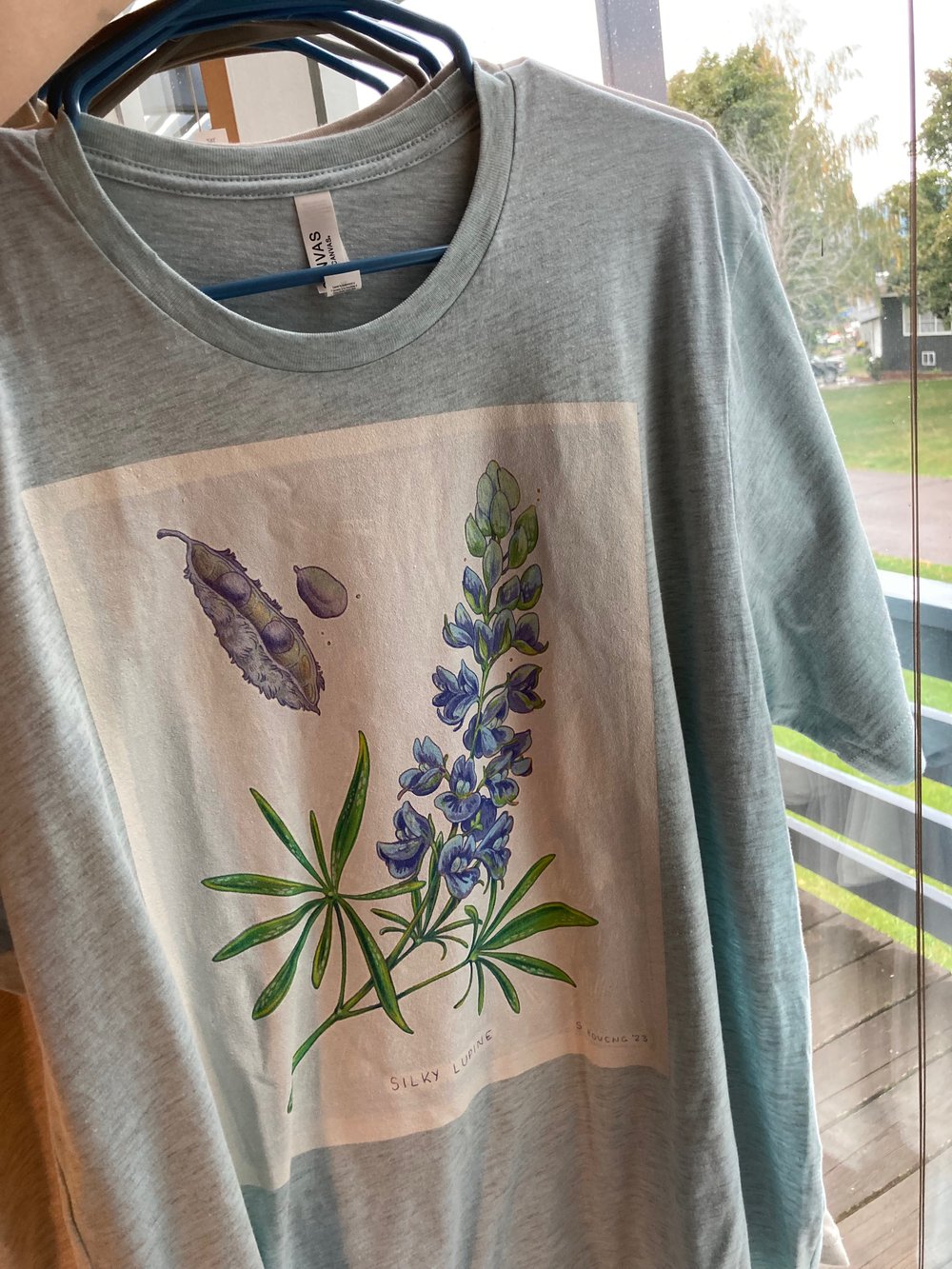 Image of Lupine Tee- Boxy/Unisex Fit