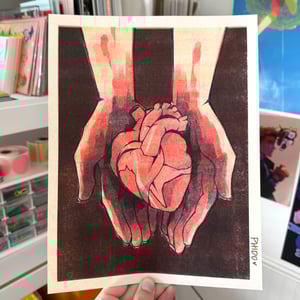 Image of Mind, Body, and Soul Riso Prints