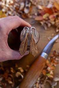 Image 4 of Feather  Earrings 