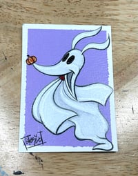 RTS AECO (Artist Trading Card) - Ghost Pup