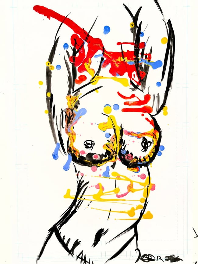 Curvy-Original Painting 