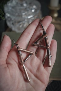 Image 1 of ,,Wunjo” rune earrings