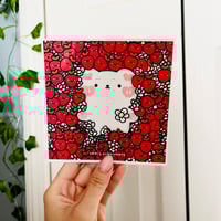Image 3 of Strawberry Fields Bear Art Print