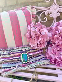 Image 1 of Orla Blue Stone Clutch