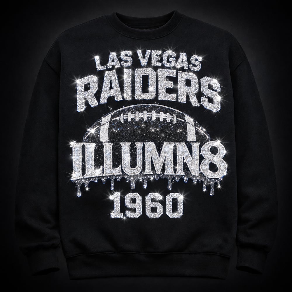 Image of Las Vegas crewneck diamond 