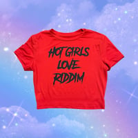 hot girls love riddim croptop