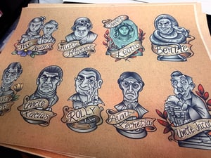Image of Entire Disney Inspired Flash 40 Sheets 11x14”