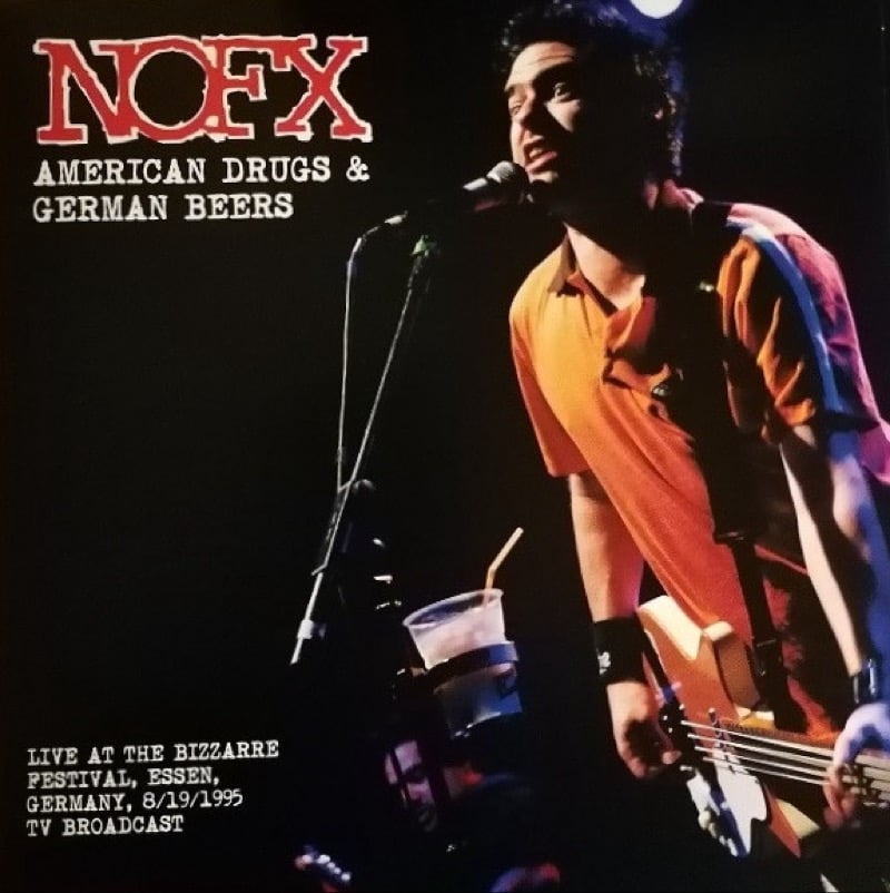 Nofx - "American Drugs & German Beers" LP (Import/Fanclub)