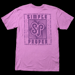 Image of S&P-“ Trippy Phrases” Logo Tee (Mauve)