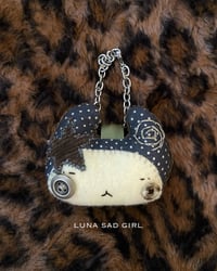 Image 4 of Scrap Bunnies Bag Charm