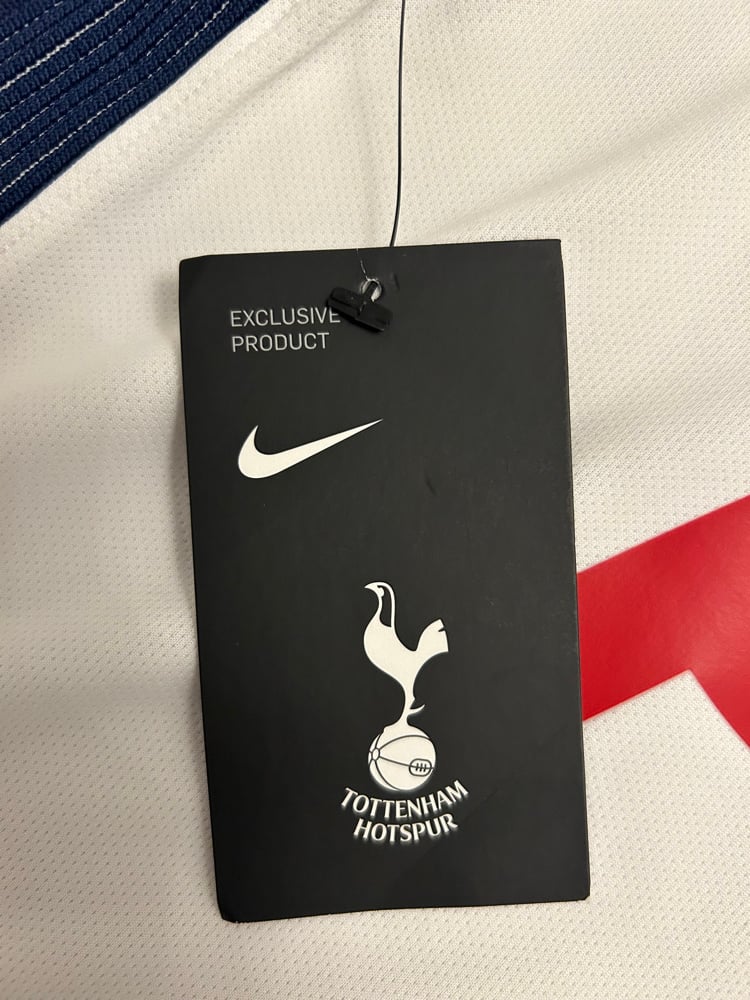 Image of NEW Tottenham Hotspur “DELE 20” 2017/18 Home Shirt + PL patches (S)