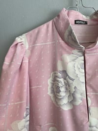 Image 4 of Ella dress in pink with roses (xl)