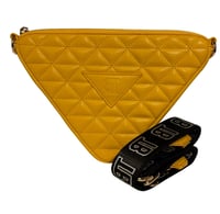 Image 1 of Yellow Triangle Crossbody