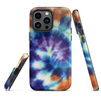 Image 1 of Tie Dye Tough iPhone case - Sunset