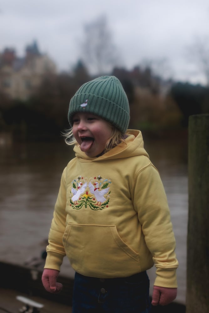 Image of  Symmetry in Spring - Viva Yellow Hoody