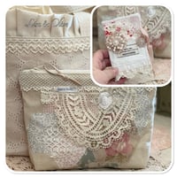 Image 10 of sewing zipper purse and needle book French lace