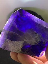 Image 16 of Blue Flash Amethyst Polished Freeform | Zambia #2698