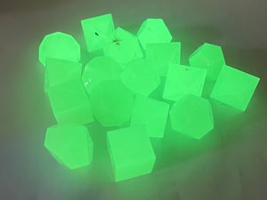 Image of Glow dice RAW singles - B grade dice
