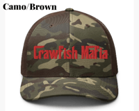 Image 2 of Crawfish Mafia Camouflage trucker hat