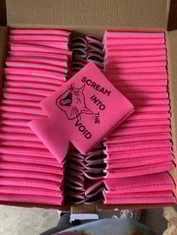 Scream Into The Void Koozie
