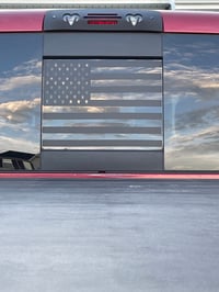 Image 1 of  Sliding Window American Flag  2009-2024 RAM Trucks