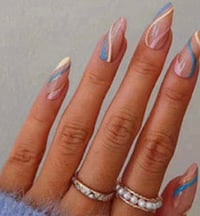 Image 2 of Nails - Medium (Multicolor)