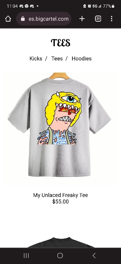 Image of My UnLaced  Freaky Tee