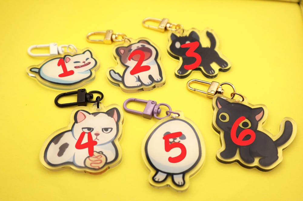 MEME ANIMALS ACRYLIC CHARM VOLUME 2