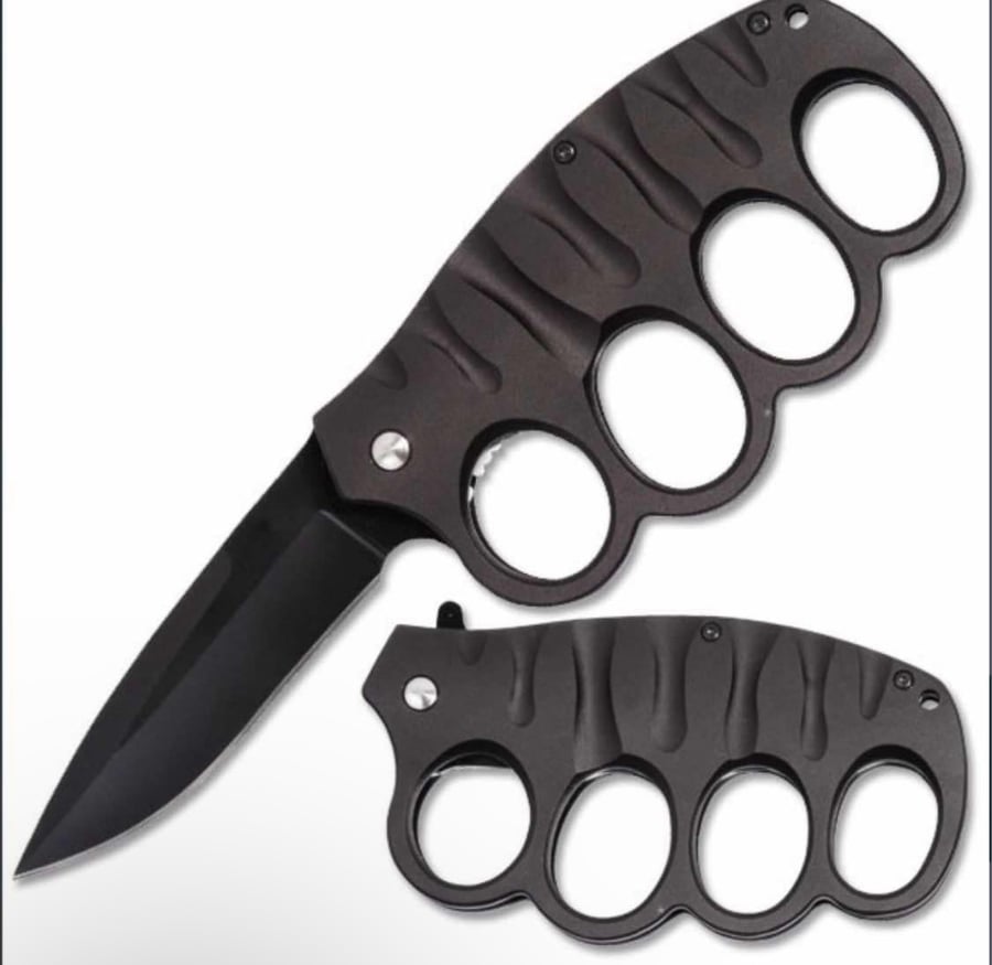 Image of Matrix Extreme Spring Assisted Trench Knife(Black)