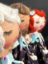 Image 4 of STAY SI AWARENESS SMALL ART DOLL POSEY