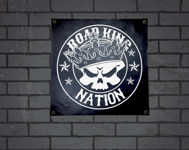 Road  King Nation OG Vinyl Banner