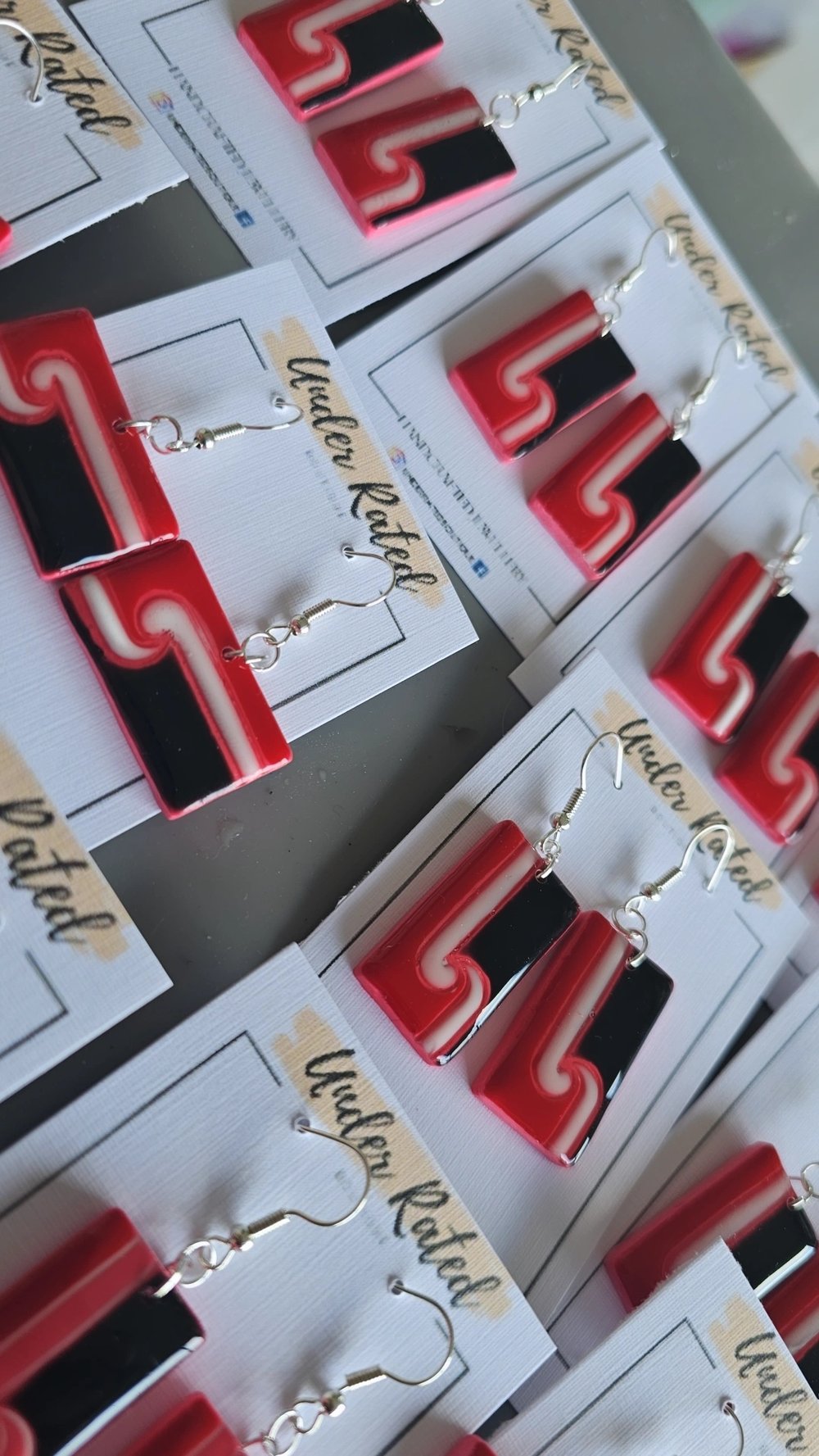 Image of Tino Flag Earring set
