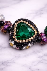 Image 2 of Sparkling Jade Sweetheart Bracelet 