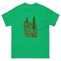 Image 13 of Unisex classic tee, Get Wild T-Shirt | Nature Adventure Forest Graphic Tee
